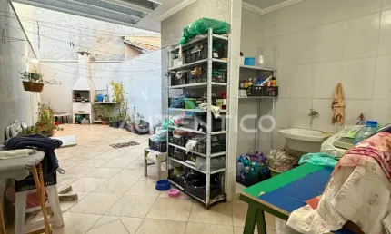 Casa Grande com área Gourmet de 128m, 3 Suítes e 4 Vagas