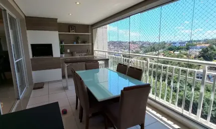 Belíssimo apto com 3 suítes, 2 vagas e lazer de clube, condomínio diferenciado