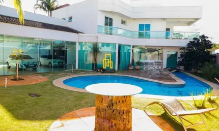 Casa em Condomínio para Venda em Uberlândia, Condomínio Jardins Barcelona, 4 dormitórios, 4 suítes, 3 banheiros, 6 vagas