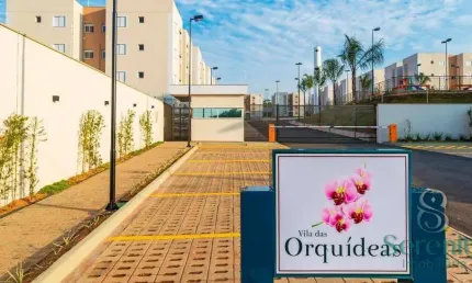 Apartamento para vender no Jd. Leonor - Residencial Vila das Orquídeas - Com 2 dormitórios, 46m² por R$ 160.000,00 - Londrina/PR