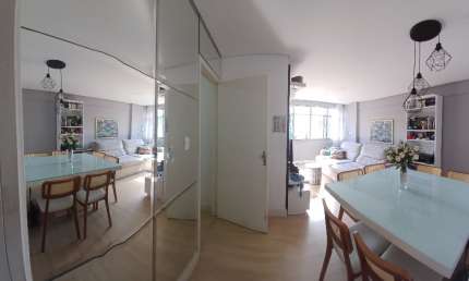 Apartamento 3 qtos reformado no Centro, com armários pronto pra morar