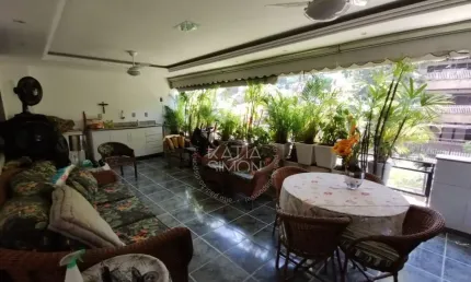 Apartamento mobiliado de 120m² à venda na barra da tijuca, rio de janeiro - rj