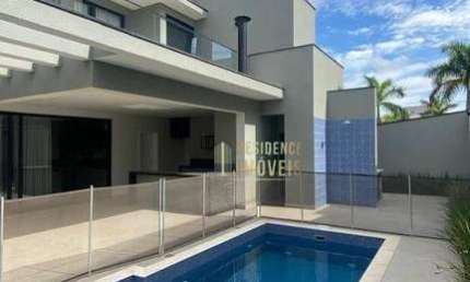 Sobrado com 4 dormitórios à venda, 370 m² por R$ 3.100.000,00 - Condomínio Alphaville Nova Esplanada 3  - Votorantim/SP