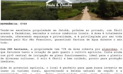 Terreno em condomínio fechado à venda na Avenida Eletrobras, 12, Zona Rural, Jatobá