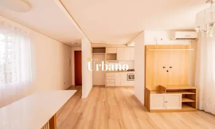 Apartamento mobiliado no centro de canoas com sacada!