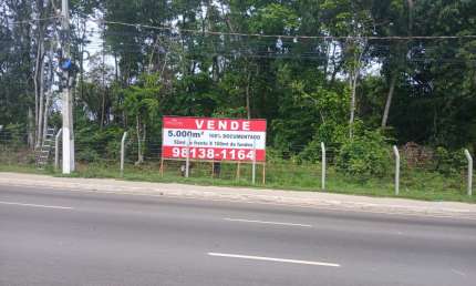 Av. Do Turismo - Terreno em Frente a distribuidora Pioneiro, próximo ao aeroporto.