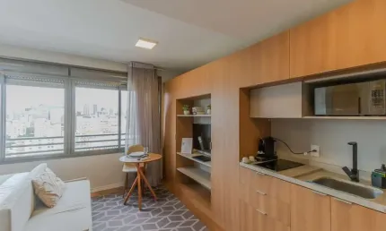 Apartamento com 1 quarto à venda na Avenida João Pessoa, 731, Farroupilha, Porto Alegre, 26 m2 por R$ 399.000