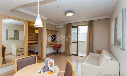 Flat com 1 quarto à venda na Rua Miguel Tostes, 30, Rio Branco, Porto Alegre, 43 m2 por R$ 449.000