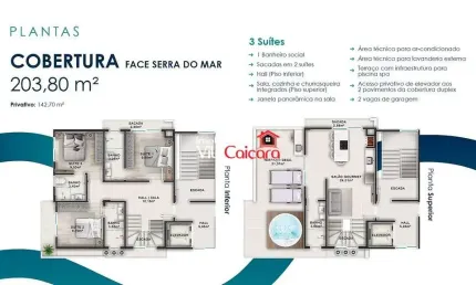 Apartamento com 3 quartos à venda em Balneário Gaivotas, Matinhos 