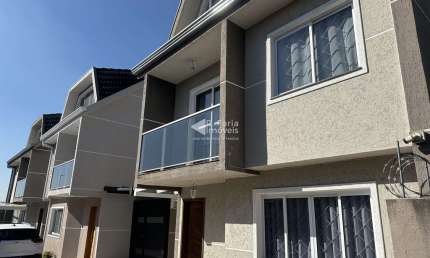 Casa em condomínio fechado com 3 quartos à venda na Rua Miguel Gaska, 171, Capão Raso, Curitiba, 145 m2 por R$ 649.000