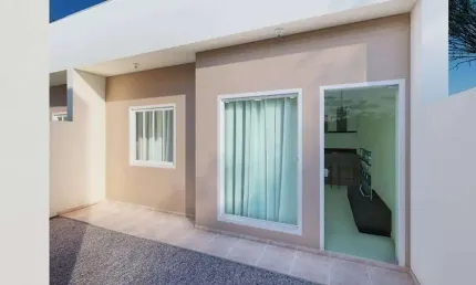 Casa com 3 quartos à venda na Rua G, Curraes, Matinhos, 56 m2 por R$ 265.000