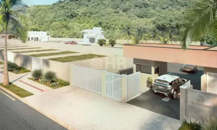Terreno em condomínio fechado à venda na Rua Engenheiro Nelson Luiz Veloso, Prainha, Matinhos por R$ 750.000
