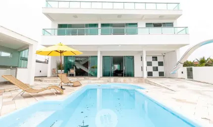 Casa com 4 quartos à venda na Avenida Beira Mar, 10201, Balneário Caravelas, Matinhos, 432 m2 por R$ 3.500.000