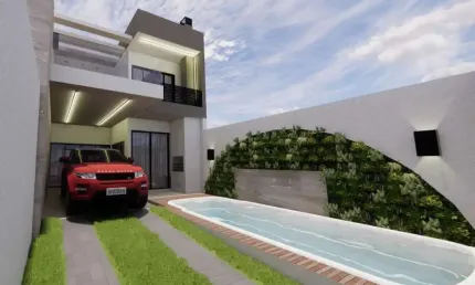 Casa com 4 quartos à venda na Rua Bolívia, 100, Balneário Marajó, Matinhos, 175 m2 por R$ 1.370.000