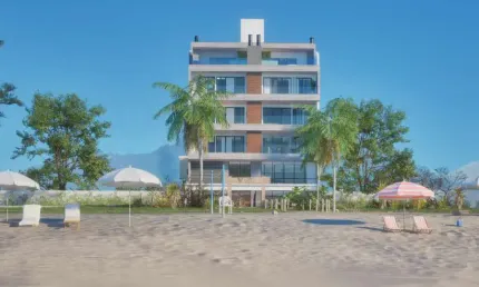 Apartamento com 3 quartos à venda na Avenida Beira Mar, 11457, Balneário Gaivotas, Matinhos, 101 m2 por R$ 1.450.000