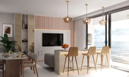 Apartamento com 2 quartos à venda na Avenida Beira Mar, 7441, Balneário Ipacaraí, Matinhos, 79 m2 por R$ 899.000