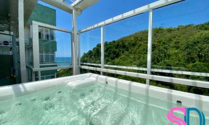Excelente Cobertura Penthouse, com 3 suítes e vista para o mar, na Praia Grande, em Ubatuba – SP