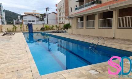Apartamento com 2 dormitórios, para locação definitiva, na Praia das Toninhas, em UbatubaSP