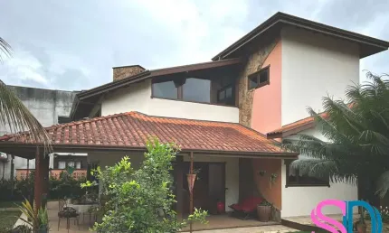 Linda casa térrea mobiliada, com 4 quartos, em loteamento fechado, para venda, Ubatuba - SP