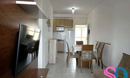 Apartamento, com 2 dormitórios, para locação definitiva, no Umuarama, em Ubatuba - SP
