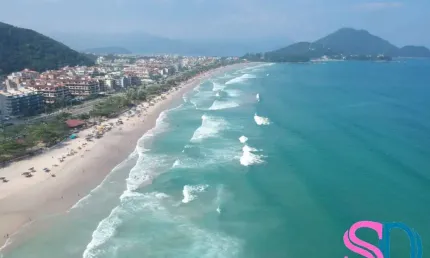 Terreno para incorporação imobiliária, com 1.056 m2, e projeto aprovado, na praia grande, em ubatuba - sp