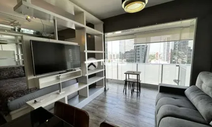 Apartamento com 1 quarto para alugar em Santo Amaro, São Paulo 