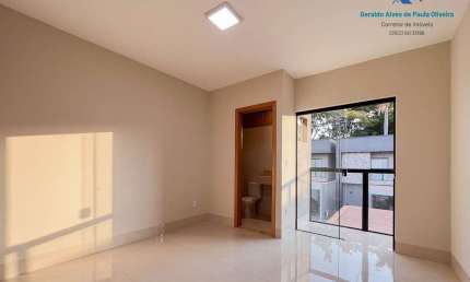 ÚLTIMAS UNIDADES - Sobrado em condomínio 3Q - Próx. HUGOL, Portal Shopping, Atacadão - GO 070