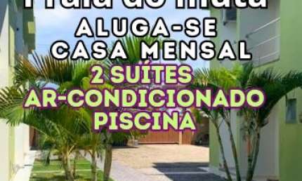 Casa em condomínio fechado com 2 quartos para alugar na Praça Inaiá, Praia do Mutá, Porto Seguro