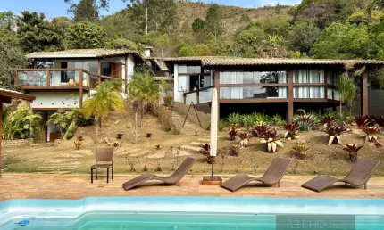 Casa em condomínio fechado com 5 quartos à venda na Alameda Serra do Cabral, 425, Vila Del Rey, Nova Lima