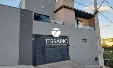 Casa à venda no porto real em varginha com 3 quartos, 1 suíte, 3 banheiros, 4 vagas e churrasqueira