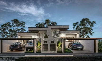 Lindas casas com 3 dormitórios sendo 1 suíte master