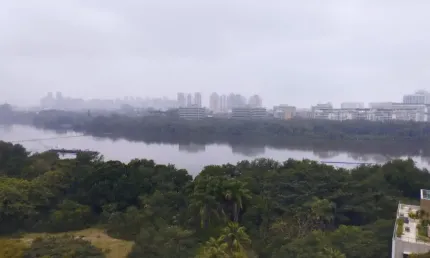 Apartamento para locação no condomínio Mondrian Península, na Barra da Tijuca.