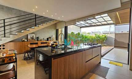 Casa com 3 suítes à venda, 245 m² por R$ 1.850.000 - Condomínio Village Damha III - Araraquara/SP