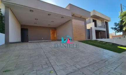 Casa nova, térrea, com 3 suítes localizada no condomínio Buona Vita.