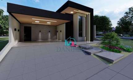 Casa com 3 dormitórios à venda, 166 m² por R$ 1.090.000,00 - Condomínio Village Damha II - Araraquara/SP