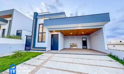 Linda casa térrea à venda no condomínio malibu em caçapava - sp