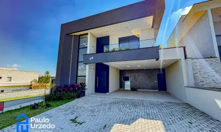 Lindo sobrado à venda no condomínio santa mônica em caçapava - sp