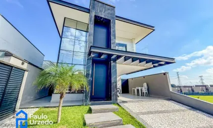 Lindo sobrado à venda no condomínio malibu em caçapava - sp