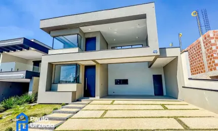 Linda casa à venda no condomínio santa mônica em caçapava - sp