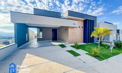 Linda casa à venda no condomínio reserva do vale em caçapava-sp