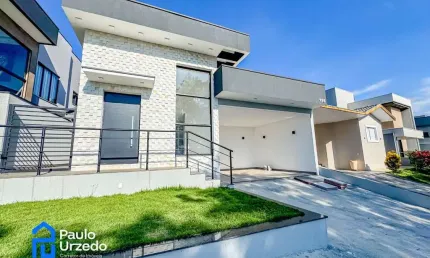 Linda casa térrea à venda no condomínio reserva do vale em caçapava-sp