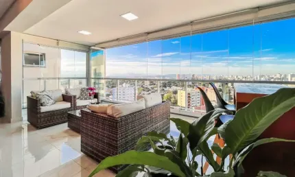 Apartamento decorado na Vila Ema, 147 m², 3 SUÍTES, Andar bem ALTO, Vista Livre, 3 Vagas