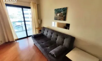 Amplo flat de 52m2 no Centro de São José dos Campos/SP, próximo a Dutra