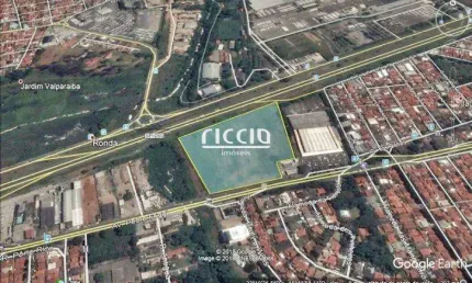 Área Comercial com 51.814,19 m² com + de 285 metros de testada p/ Rodovia Presidente Dutra - Vista Verde SJC - SP