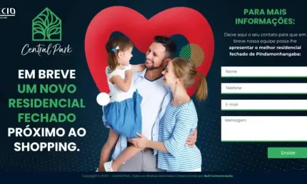 Condomínio Central Park em Pindamonhangaba - Breve lançamento Terrenos de 220 m² bem proximo ao Shopping de PINDA