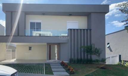 Sobrado à venda - 4 SUÍTES (1 suíte térreo) - 424 m² construção e 451 m2 de terreno no Condomínio Mônaco Urbanova em São José dos Campos SP