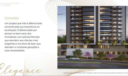 Lançamento - Edifício VOLPE Elegance Vila Ema - SJC/SPApartamento de 4 Dorms ou 3 Suítes com 188 m² 3 Vagas