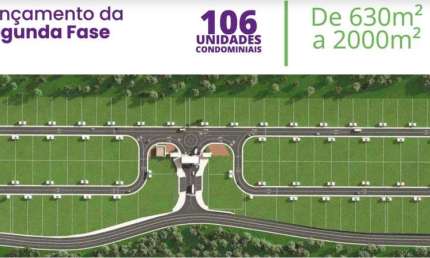 Terreno de 1.890,00 m² (Junção de 3 lotes) PLANO no Condomínio Industrial Multiplus II - Avalia Parcelamento Curto
