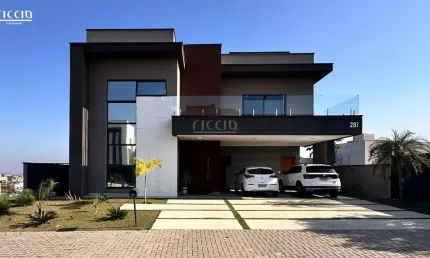 Maravilhoso Sobrado no Alphaville 1 - 505 m² de Terreno e 429 m2 Útil - 4 SUÍTES (1 no terreo) + Sala Tv revers. 5 suíte)