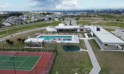 Terreno no urbanova em sjc - quadra l1 em declive - cond. terras alpha com 352 m²